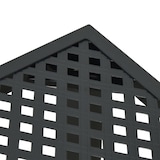 thumbnail of vidaXL Gartentisch Anthrazit 50x50x72 cm Stahl