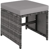 thumbnail of tectake Salon de jardin PALMA 12 places avec housse de protection, variante 2 - gris/gris clair - 404394