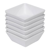 thumbnail of METRO Professional Tigela para petiscos Vilo, porcelana, 8 x 8 cm, quadrada, branca, 6 unidades