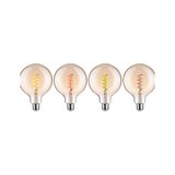 thumbnail of Paulmann Filament 230V Smart Home Zigbee 3.0 LED Globe G125 E27  470lm 6,3W RGBW+ dimmbar Gold 29162