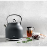 thumbnail of Elektrischer Retro-Wasserkocher aus rostfreiem Stahl 18/10, 1700ml