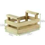 thumbnail of Firstpack WP13585 mini cassetta in legno 135x85x70 mm. Confezione da 48 pz.
