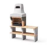 thumbnail of Bailen plus xl barbecue met 1 werkblad in getinte baksteen