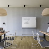 thumbnail of Whiteboard / Wendetafel MULTIBOARD I magnetisch weiß / silber hjh OFFICE