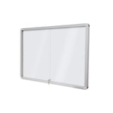 thumbnail of Rocada Vitrine com portas de correr e interior de quadro branco - magnética - 18 folhas A4 (18xA4)