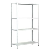 thumbnail of Etagère Métallique Emboîtable 4 tablettes 50 kg de charge par niveau 180 x 75 x 35 cm blanc