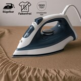 thumbnail of EXKLUSIV HEIMTEXTIL Marke Jersey Spannbettlaken 100 x 200 cm Nougat 100% Baumwolle Öko - Tex Zertifiziert Bed-Sheet Bettlaken Spannbetttuch Topper