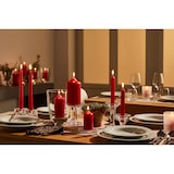 thumbnail of METRO Professional Candele da tavola, paraffina, 2,15 x 18 cm, circa 6 ore, rosso, 30 pezzi