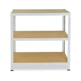 thumbnail of shelfplaza HOME Schwerlastregal 100x130x40 cm in weiß mit 3 Böden und 150 kg Traglast pro Boden