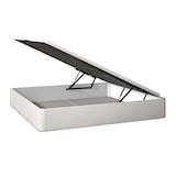 thumbnail of Canapé abatible madera TUKMA HÉRCULES 135X190 cm. Blanco - Esquinas reforzadas con 30 cm. de altura - Tapa blanca