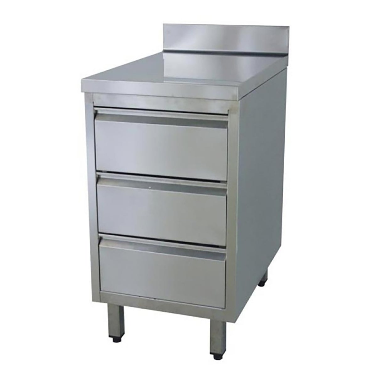 vaiotec Schubladenschrank mit 3 Schubladen inkl. Aufkantung, 400 x 700 mm