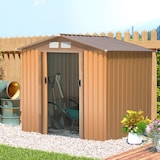 thumbnail of Outsunny Capanno Casetta da Giardino in Metallo Porta Utensili 2 Porte