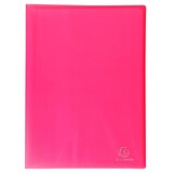 thumbnail of Exacompta - Réf. 85669E - Carton de 8 Protège-documents en polypropylène semi rigide Chromaline 20 vues - A4 - Couleurs assorties