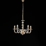 thumbnail of Ruben - Gouden kroonluchter met transparant glas en strass steentjes 5 lichts 111 - Ø60 - BL267-5-OR