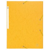 thumbnail of Exacompta  Cod. 55759E - Cartella 3 lembi con elastici Maxi Capacity Scotten cartoncino lustré 425 g/mq - 24x32cm giallo - Confezione da  50 pz.