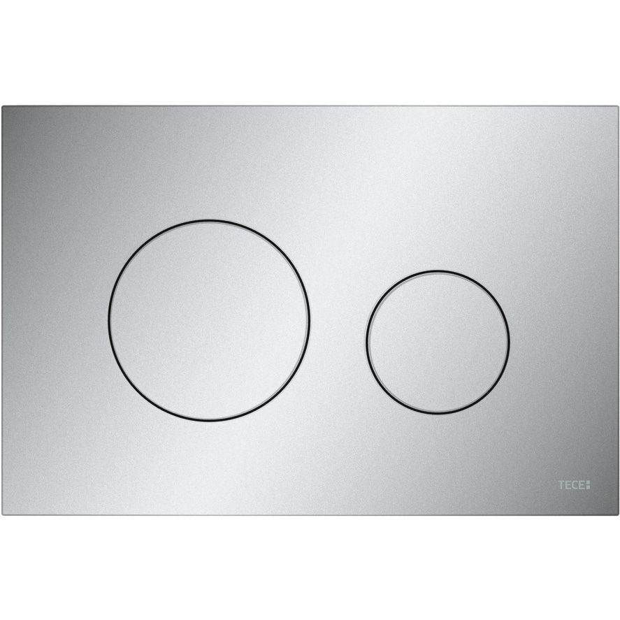 TECE Loop WC-Betätigungsplatte, Zweimengentechnik, chrom matt
