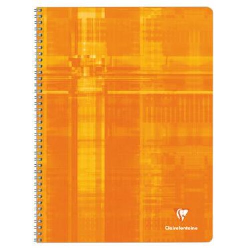 Lot de 5 Cahier Metric 24x32, 180p./90 feuilles 90 g/m² reliure intégrale, quadrillé 5x5