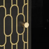 thumbnail of Mesa de centro de madera maciza de mango 80x50x40 cm