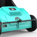 thumbnail of Ramasse feuilles mécanique Grand Bac 100L Largeur 53 cm Balayeuse Aspirateur de feuilles herbe gazon INTEC