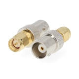 thumbnail of Nedis SMA Adapter - SMA-Stecker - BNC-Buchse - Vergoldet - 50 Ohm - Gerade - Kupfer - Gold - 2 Stück - Box