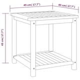 thumbnail of Table d'appoint Bois d'acacia massif 45x45x45 cm Modèle Orion Master Élite