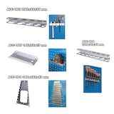 thumbnail of 4 unidades de acessórios para painel metálico da mesa de trabalho Simonrack.