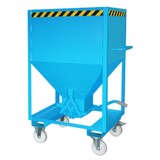 thumbnail of Silowagen, HxLxB 1680x1115x780mm, 600l, Tragl. 1350kg, Rollen und Einfahrtaschen