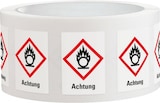 Achtung! Brennbar.