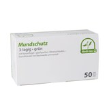 thumbnail of 250x Mundschutzmasken OP- medizinische Gesichtsmasken 3-lagig EN 14683 grün