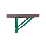thumbnail of ZOWN Banco plegable profesional Munich Bench 220 x 30 cm