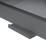 thumbnail of Seitenwand für Pergola HWC-L41, Pavillon Rollo Ersatzseitenwand, Stoff/Textil 3x3,7m ~ anthrazit