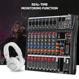 thumbnail of Table De Mixage 8 Canaux Avec Bluetooth USB Et Alimentation 48V YONIS