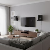 thumbnail of Relaxdays Lautsprecher Wandhalterung, 2 Stück, schwenkbar & neigbar, Boxenhalter, Heimkino, Wohnzimmer, Stahl, schwarz