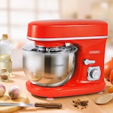 thumbnail of Kitchencook - Robot Pétrin 5l - 1300w - 6 Intensités - Bol Amovible Acier Inoxydable - Crochet à Pâte - Fouet à Fils - Rouge