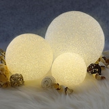 thumbnail of WellHome - Palla in EVA con LED bianco caldo 18x18x17,2cm