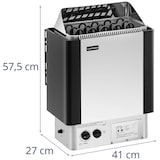 thumbnail of Uniprodo Stufa elettrica per sauna - 8 kW - da 30 a 110 °C - controller incluso