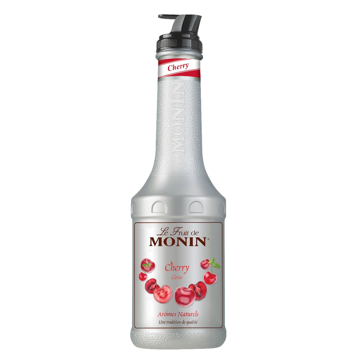 MONIN - Le Fruit Cerise 1L  pour cocktails, mojitos, culinaire ou frappés