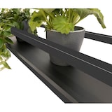 thumbnail of FLOWERS 115 cm PRETO (NERO) Prateleira de Teto Suspensa com Correntes, Ideal como Suporte para Flores, Design de Casa Yelloo