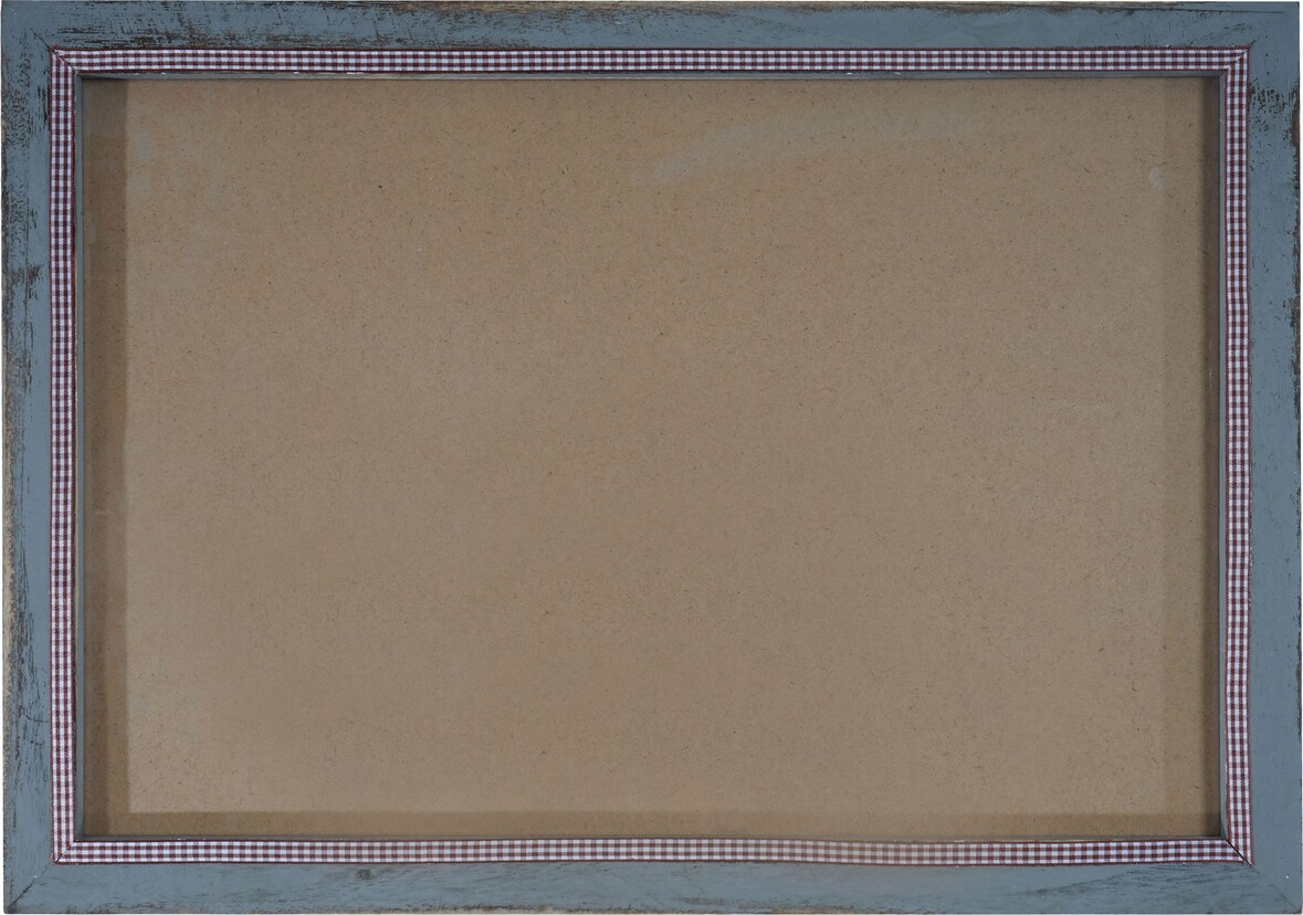 Bilderrahmen T248, Fotorahmen Holzrahmen Wand-Rahmen, 36x51cm Shabby-Look Landhaus ~ grau