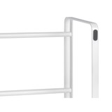 thumbnail of Yamazaki Schuhregal mit 1 Ablage weiß ausziehbar platzsparend schmal Metall Schuhablage für 3-5 Paar Schuhe 40-70x17x25cm "FRAME"