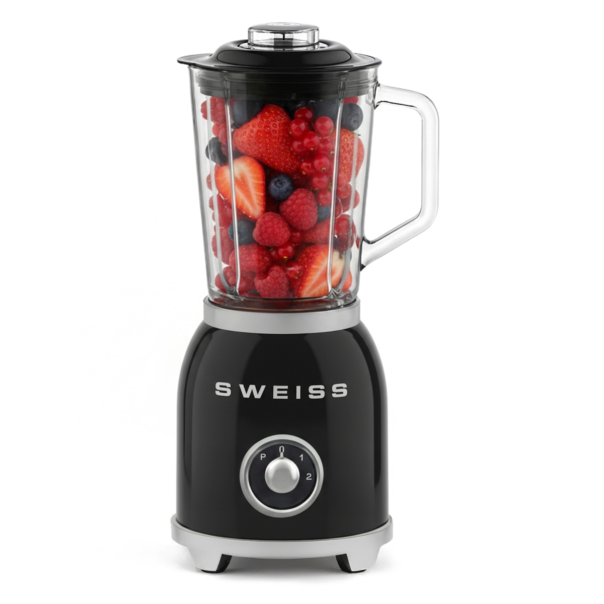 SWEISS Blender Smoothie Vintage MXV9 - Schwarz