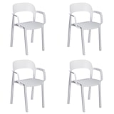 thumbnail of garbar ONA Set 4 Silla Con Brazos Interior, Exterior Blanco - Blanco