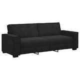 thumbnail of vidaXL 3-Sitzer-Sofa Schwarz 220x78x84 cm Samt