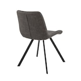 thumbnail of Lot de 2 chaises Juliette Anthracite, 78x49x61 cm