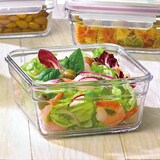 thumbnail of Glasslock Oven - Recipiente Cuadrado de 0.9L en Vidrio Templado. Apto Horno