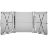 thumbnail of Aluminium Klapptisch Jumbo mit Tragegriff 180x70x70cm - silber