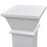 thumbnail of Helloshop26 - Macetero clásico de columna cuadrada MDF blanco 02_0045034