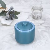 thumbnail of Ritzenhoff Jasper Zucker-Dose mit Deckel Ozeanblau Kandisbehälter Würfelzucker