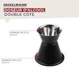 thumbnail of Doseur à cocktail 2 et 4 cl Fackelmann Spectre