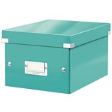 thumbnail of Caja de archivo universal Click & Store Pequeña (216x160x282 mm), turquesa